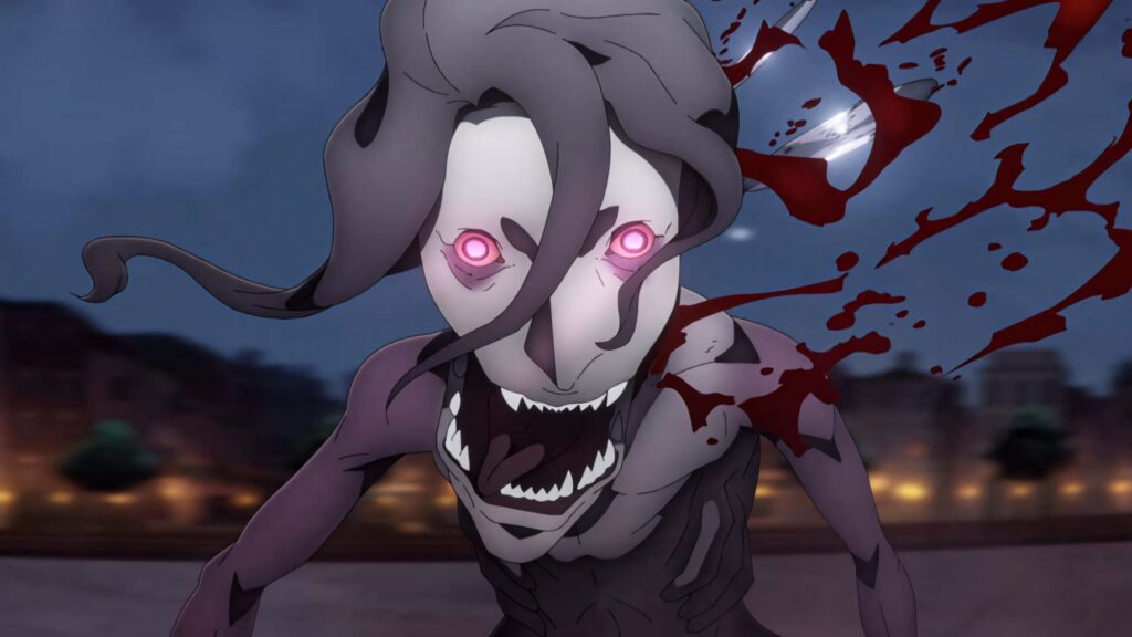 Intense Castlevania Wallpaper: Fierce Night Creature in Action