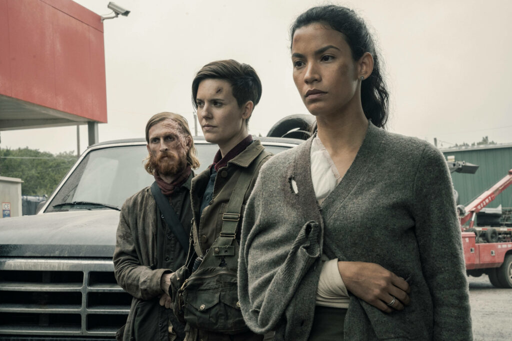 Intense Fear The Walking Dead Wallpaper of Danay García & Characters