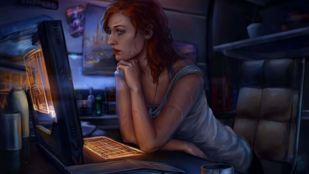 Game On: Cozy Wallpaper for All-Nighter Gaming Vibes