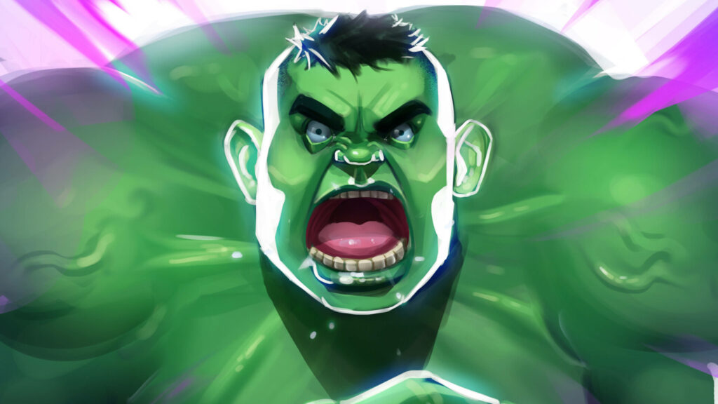 Intense 4K Hulk Wallpaper: Iconic Green Fury & Dynamic Art