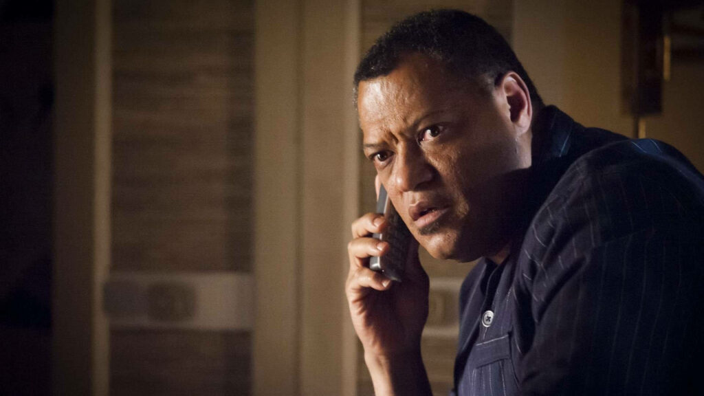 Intense Hannibal Wallpaper: Jack Crawford's Urgent Phone Call Scene