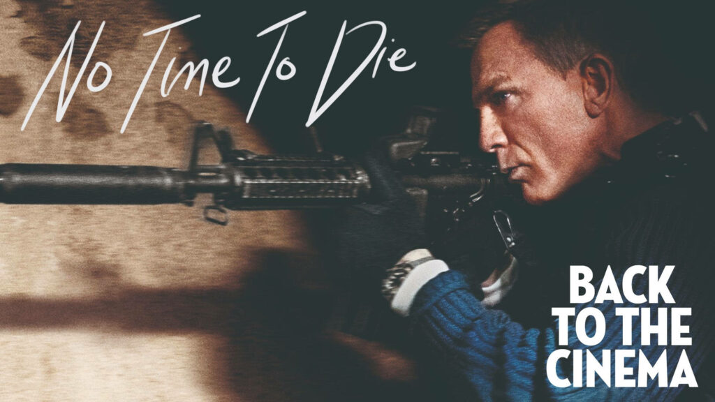 James Bond No Time To Die: Intense Action Wallpaper Background