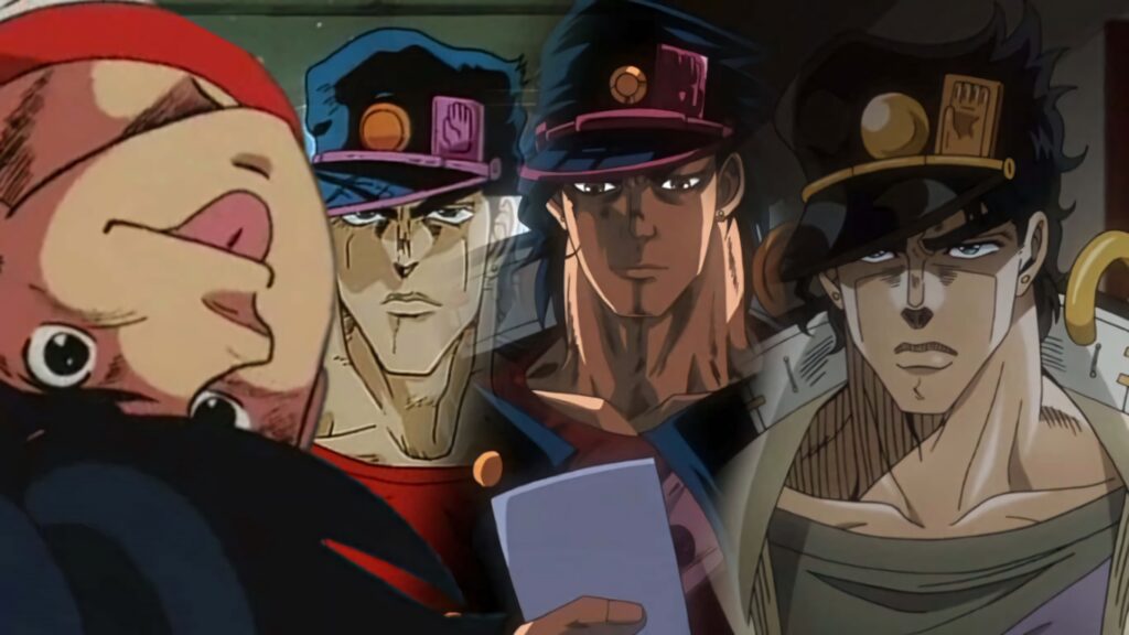 Intense JoJo's Bizarre Adventure Wallpaper: Bold Characters & Designs