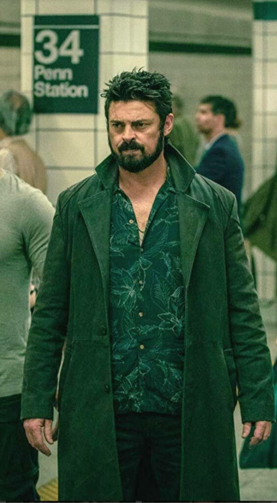 Karl Urban as Billy Butcher: Intense Subway Station Wallpaper