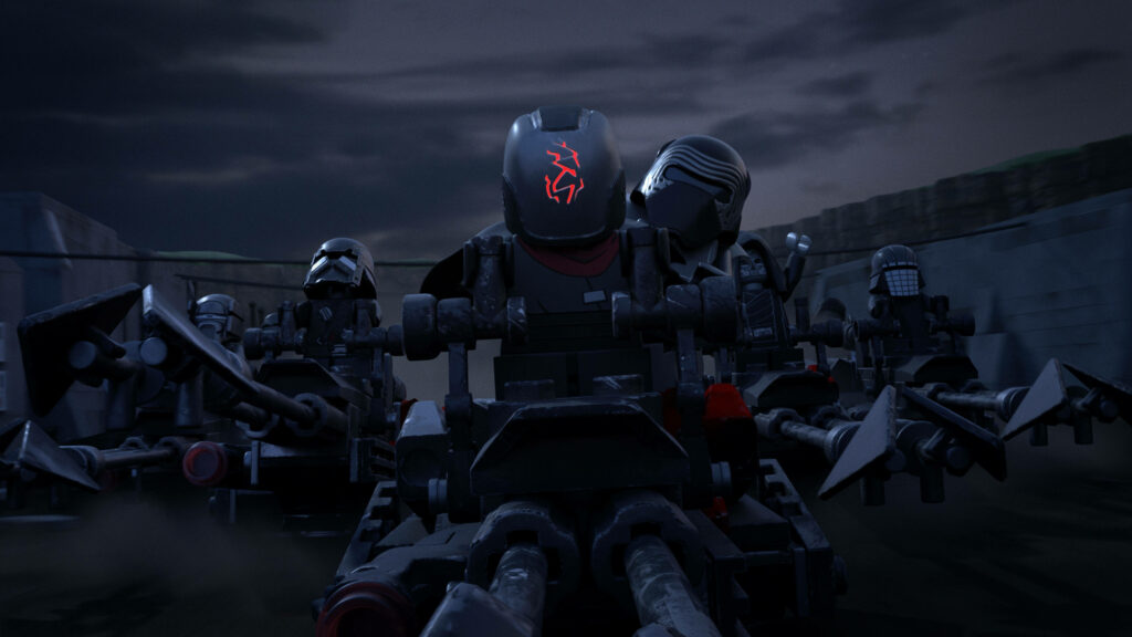 LEGO Star Wars Villains: Intense Battle Wallpaper Background