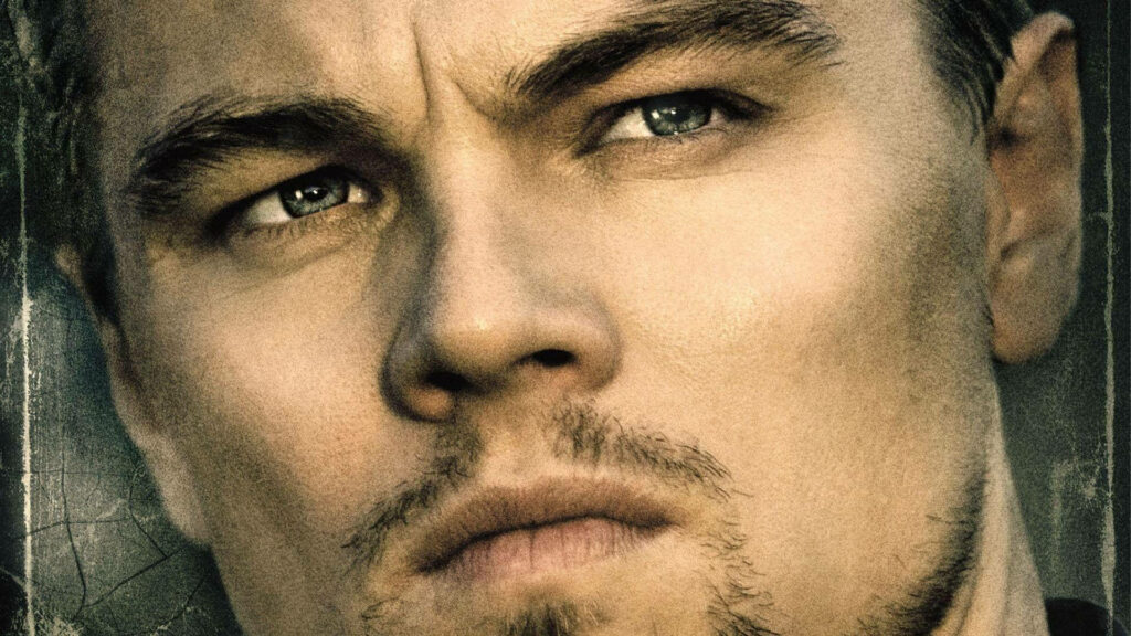 Intense Leonardo DiCaprio Wallpaper from The Departed - Expressive Close-Up