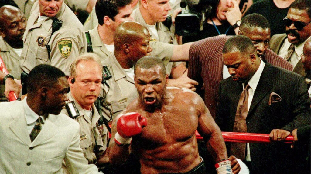 Intense Mike Tyson Wallpaper: Raw Energy & Dominance in Boxing