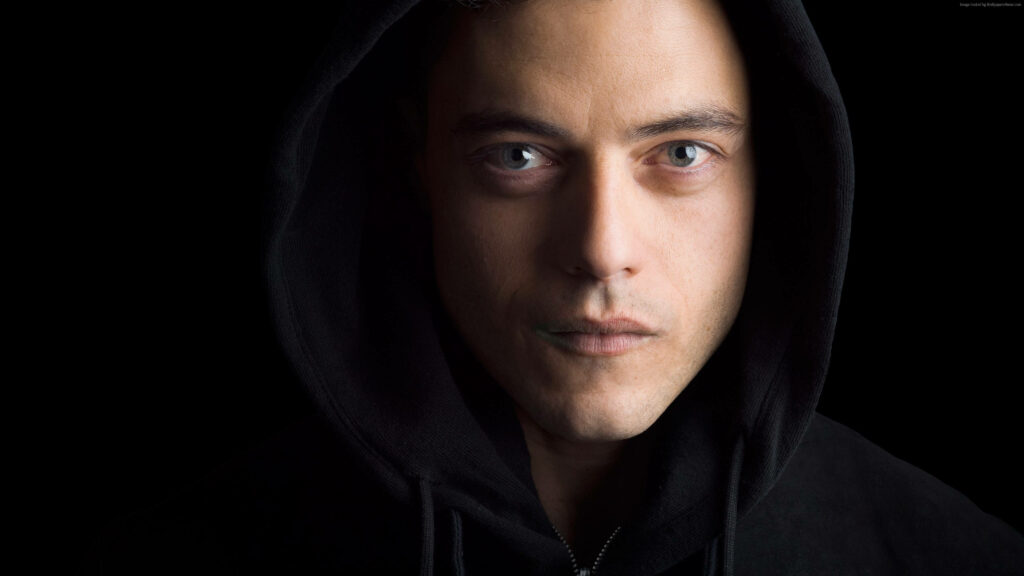 Intense Mr. Robot Wallpaper: Moody Portrait & Captivating Photography