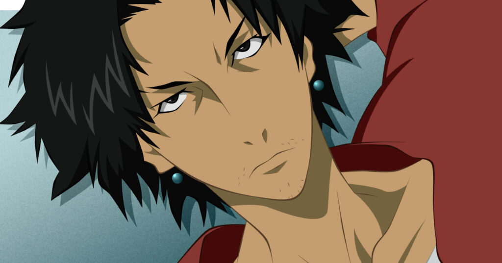 Rebellious Mugen Wallpaper from Samurai Champloo - Intense Art Style