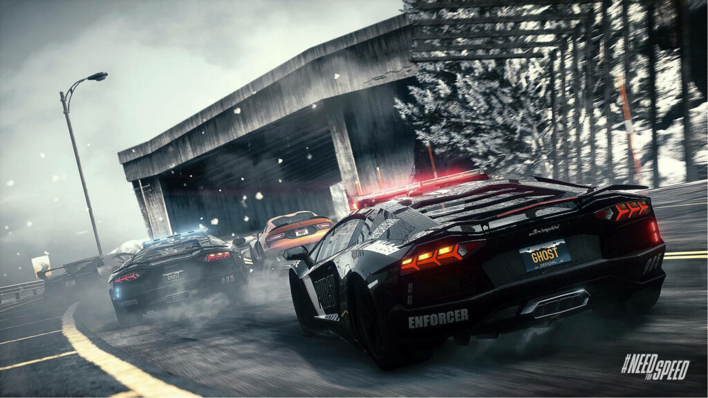 Adrenaline Rush: Need for Speed Racing Wallpaper with Sleek Cars