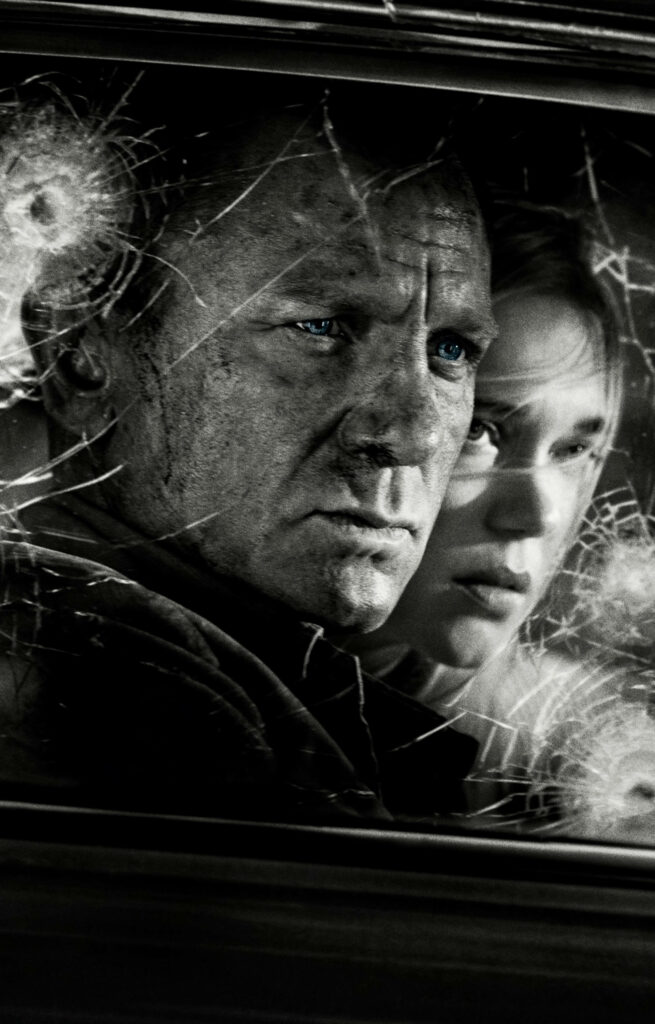 Intense No Time To Die Wallpaper: James Bond & Shattered Glass Action