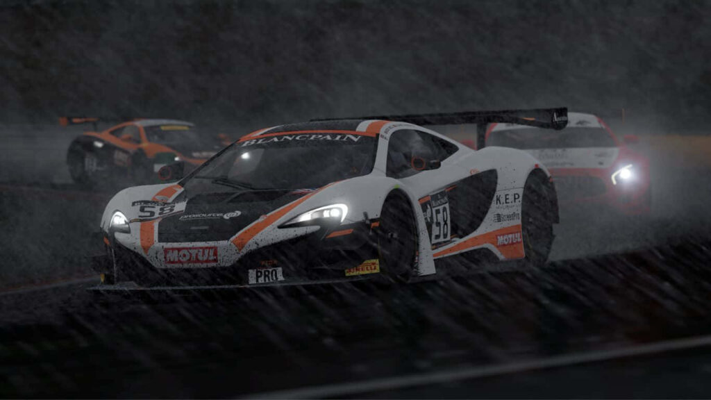 Intense *Project Cars 2* Racing Scene Wallpaper - Dynamic Weather Effects