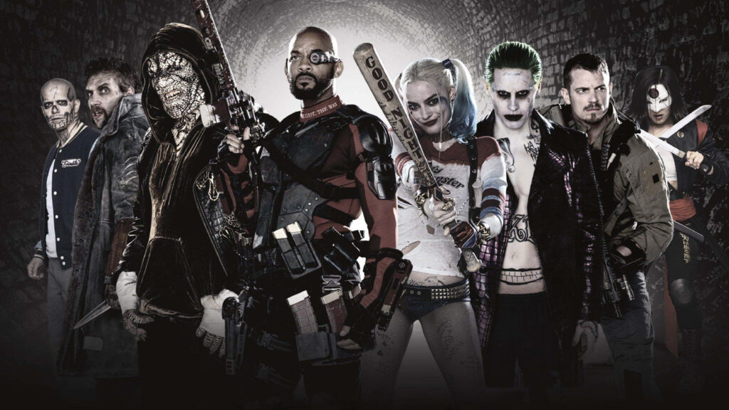 Intense All-New Suicide Squad Wallpaper: Dark & Gritty Background