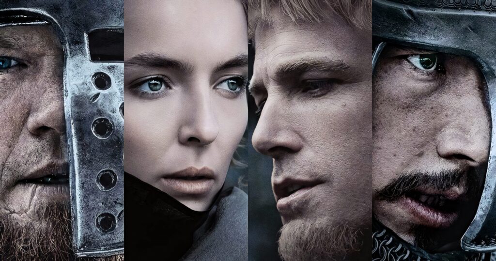 Intense Portraits Wallpaper: The Last Duel Character Collage