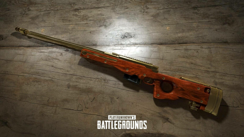 Battlefield Aesthetics: Pubg Lite's Rustic Shooter Setup Wallpaper