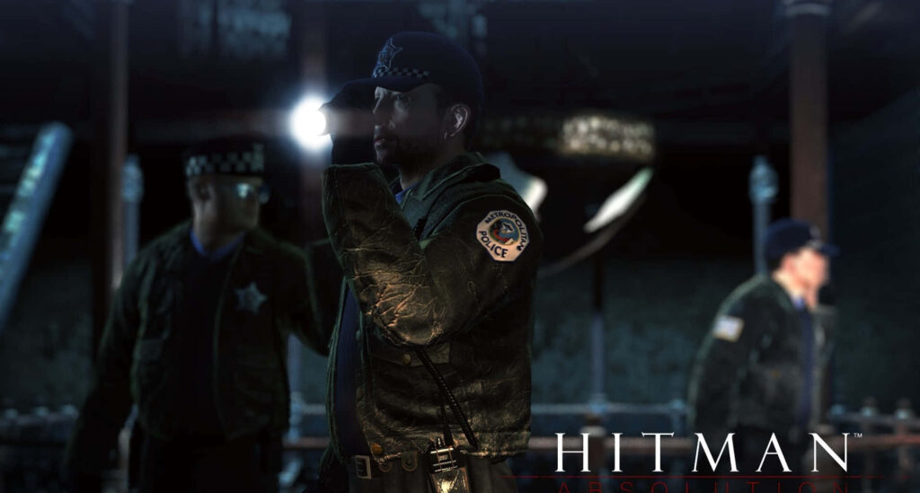 Dark Underworld: Exploring the Intense Realism of 'Hitman Absolution' Wallpaper