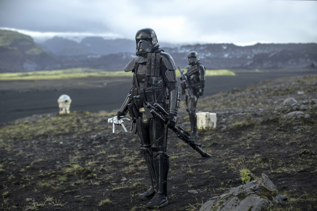 Death Trooper Menace: Captivating 5K Wallpaper from Rogue One - A Star Wars Story