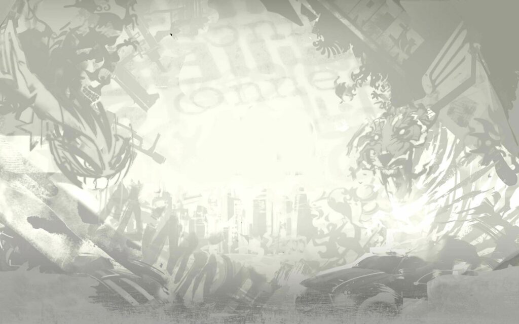Elegant 1920x1200 Wallpaper: Intricate Vector Patterns & Cityscapes