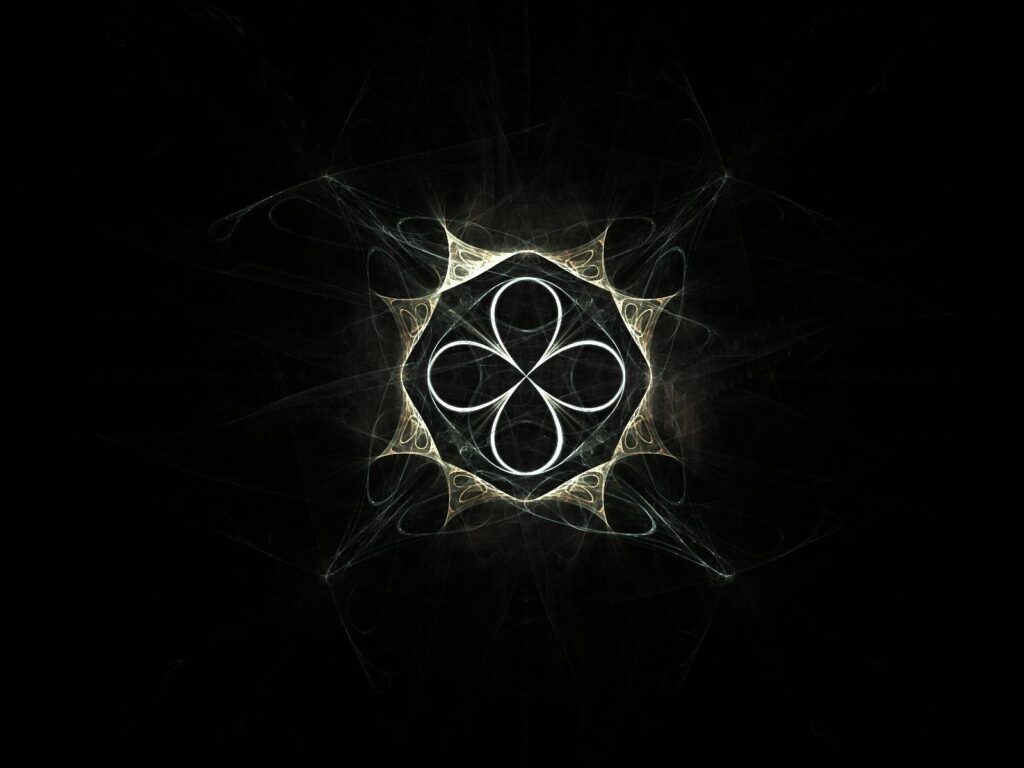 Intricate Geometric Plexus Wallpaper on Dark Background - 1600x1200