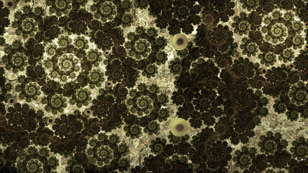 Mesmerizing Abstract Wallpaper with Spirals and Complex Patterns