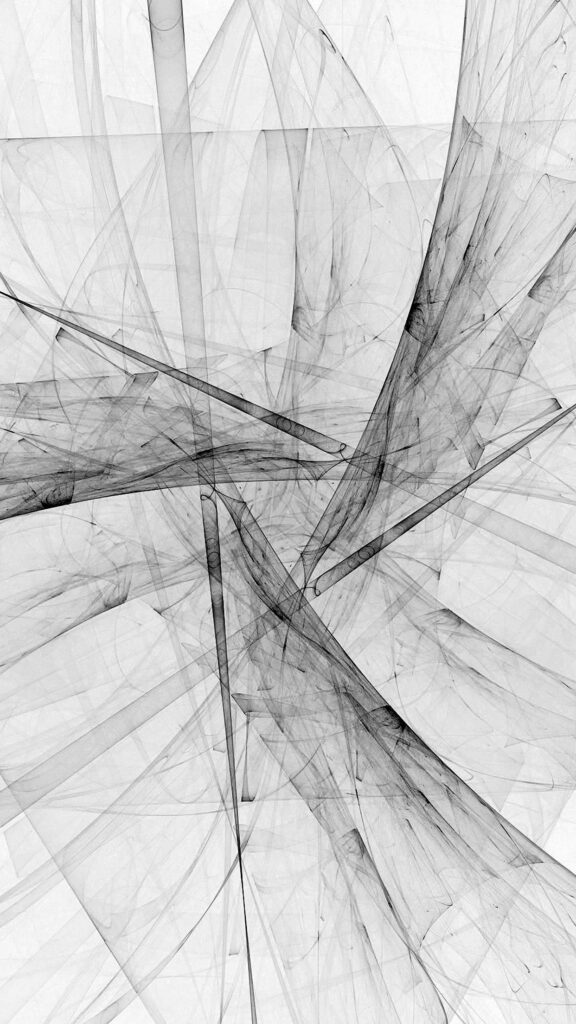 Chic Black & White Abstract Wallpaper for iPhone Backgrounds