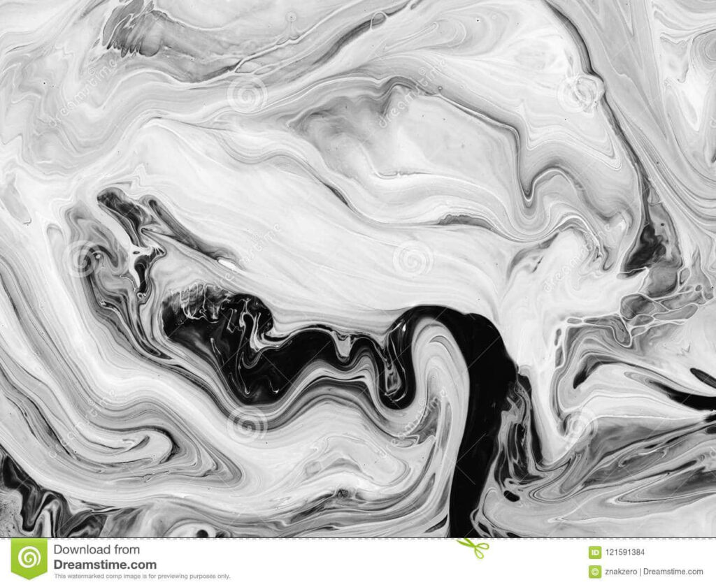 Intricate Black and White Abstract Wallpaper with Swirling Designs