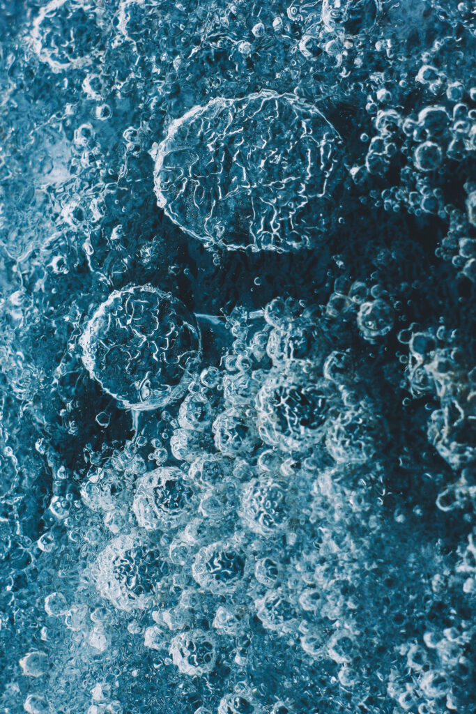 Mesmerizing Macro Bubble Wallpaper: Intricate Textures & Patterns