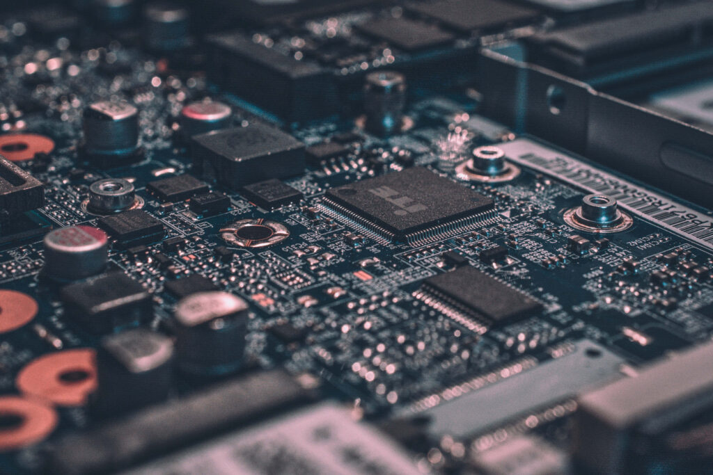 Intricate Circuit Board Wallpaper: Advanced Technology & Innovation
