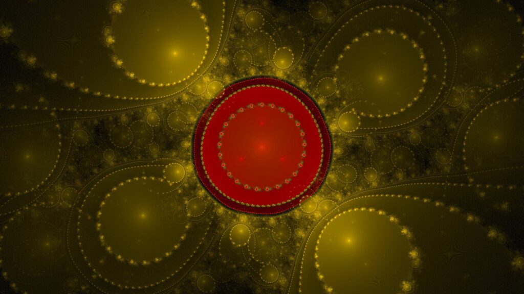 Intricate Colorful Circular Pattern Wallpaper - 1920x1080