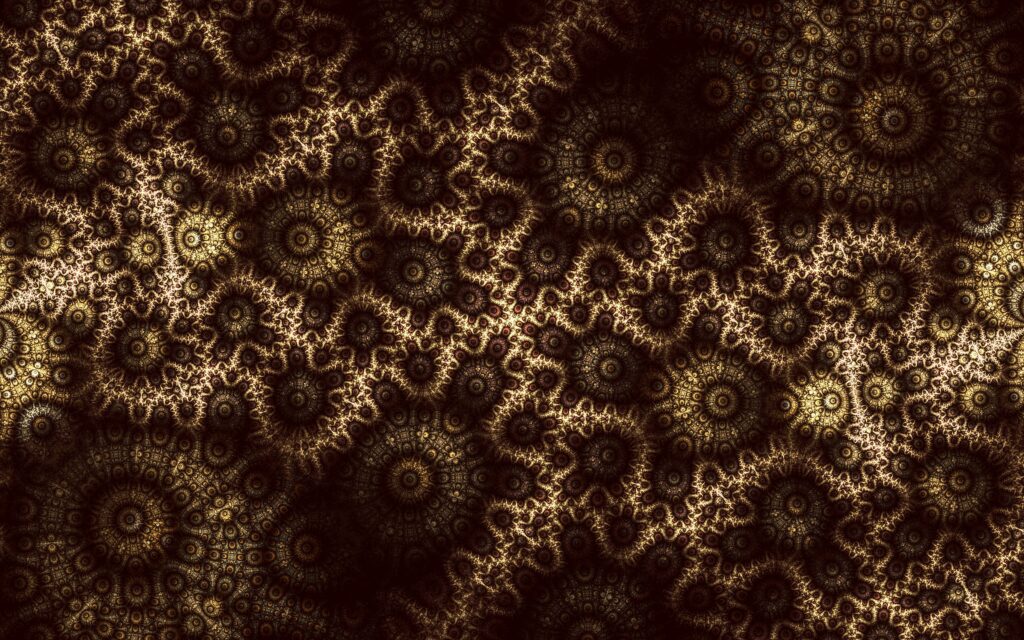 Mesmerizing 3840x2400 Fractal Wallpaper: Intricate Abstract Background
