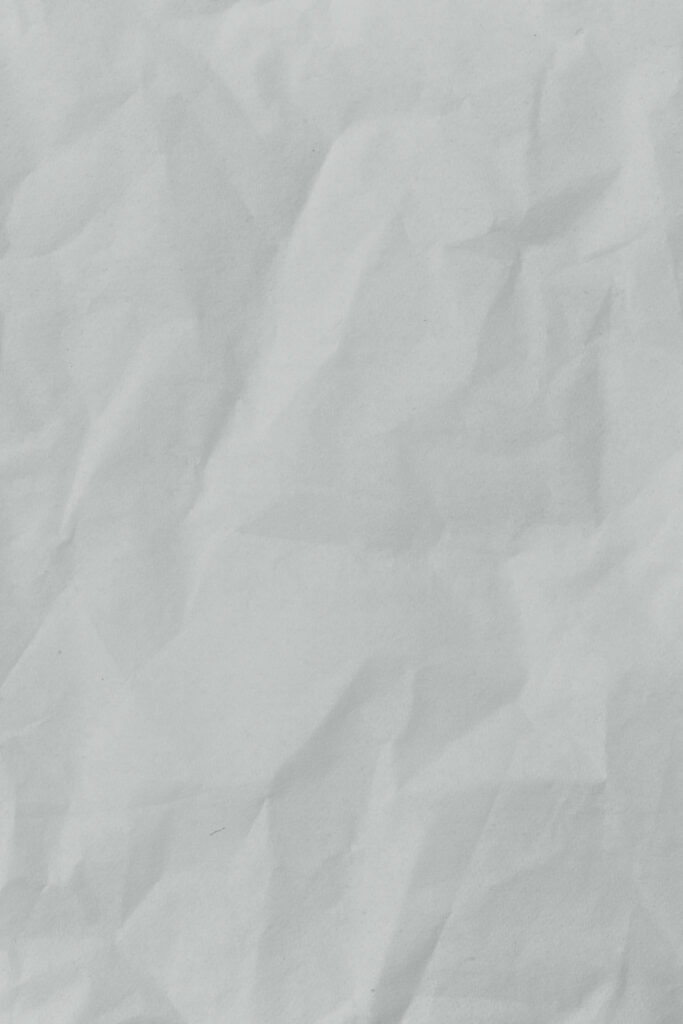 Intricate Light Grey Crumpled Paper Texture for Unique Background Wallpaper