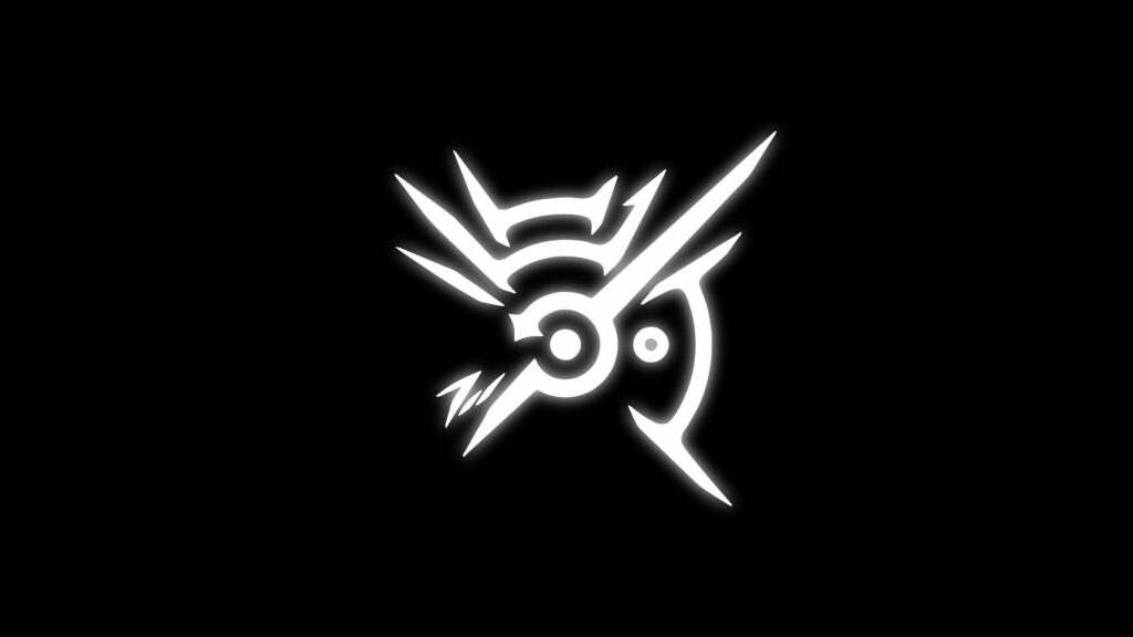 Striking Outsider Emblem Wallpaper – Dark Dishonored Background