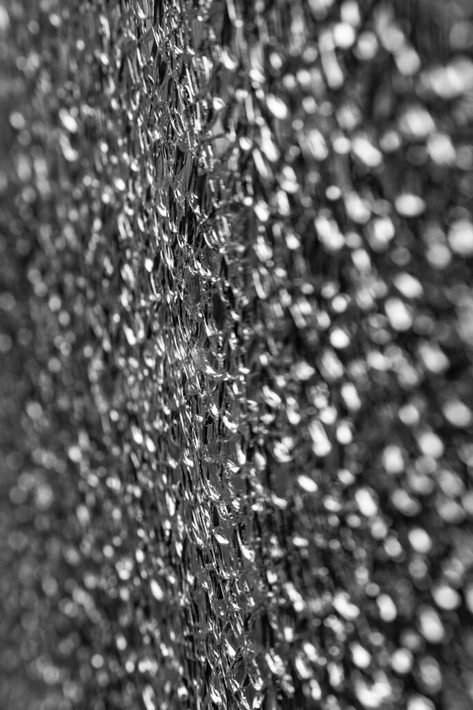 Intricate Gray & Silver Textured Wallpaper Background Close-Up