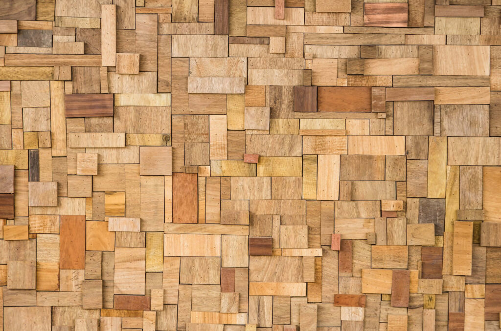 Teak Wood Abstract Wallpaper: Textured Natural Aesthetic Background