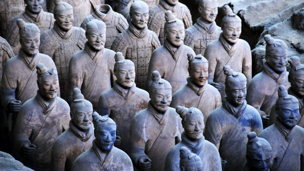 Enchanting Terracotta Warriors Wallpaper - Ancient China Heritage