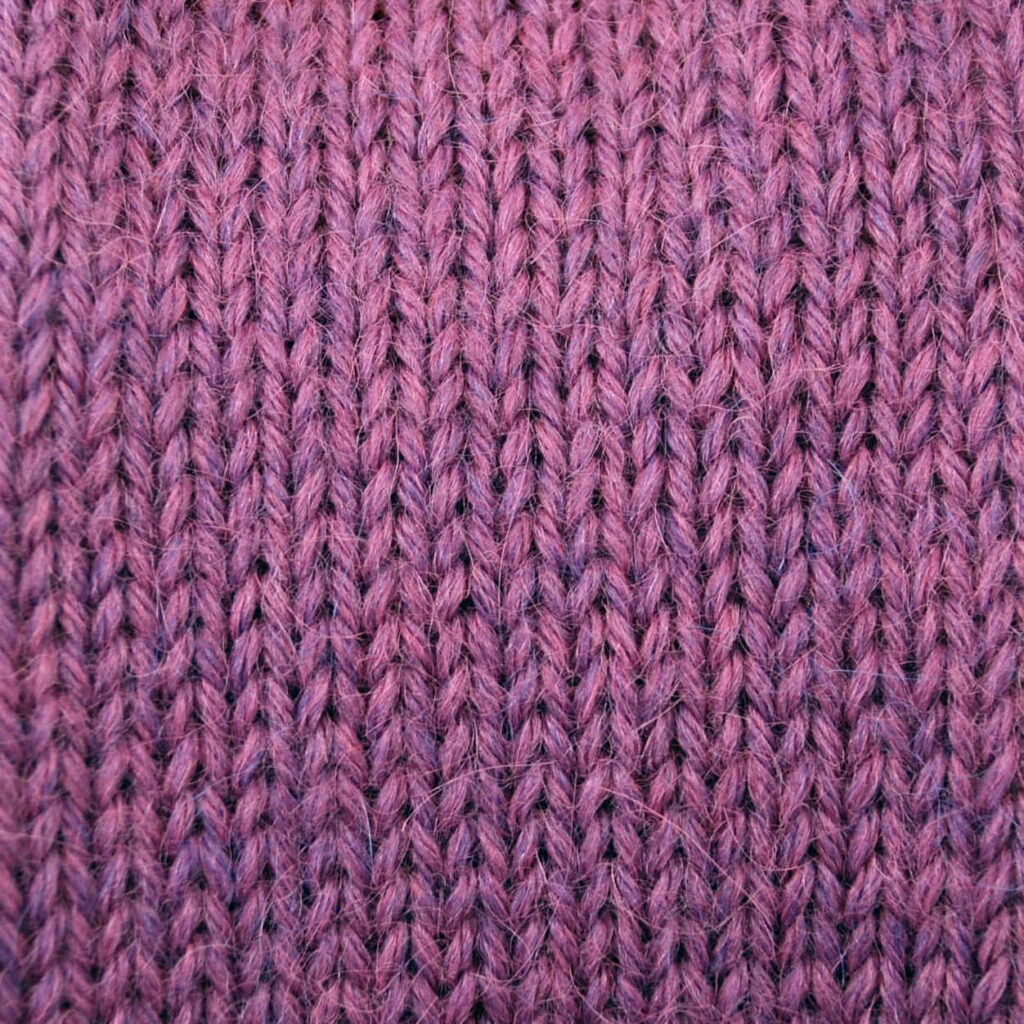 Intricate Purple Knitted Yarn Close-Up: Perfect Crafting Wallpaper