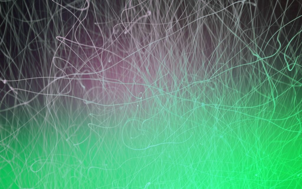 Vibrant Abstract Wallpaper: Dynamic Lines & Green Gradient Background
