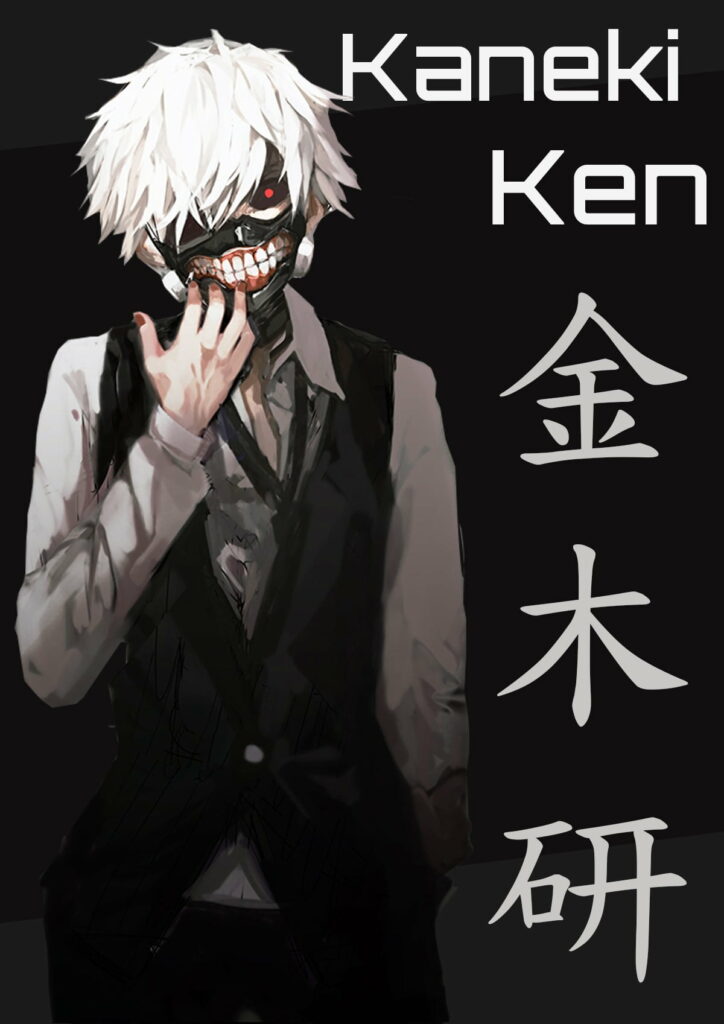 The Mysterious and Enigmatic Kaneki Ken: A Captivating HD Anime Wallpaper