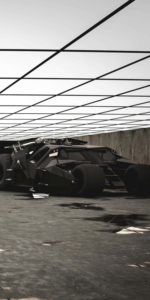 Revamped Batmobile: Unveiling a Fusion of Tradition and Innovation on Urban Roads Wallpaper
