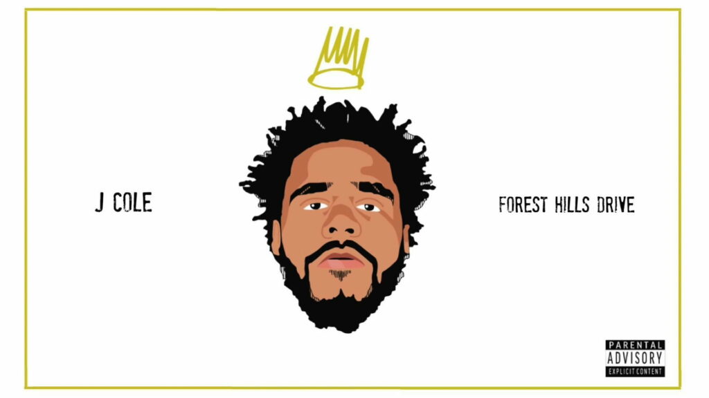 Soulful Serenade: J Cole, the Gifted American Rapper - HD Wallpaper with Minimalistic Aesthetic