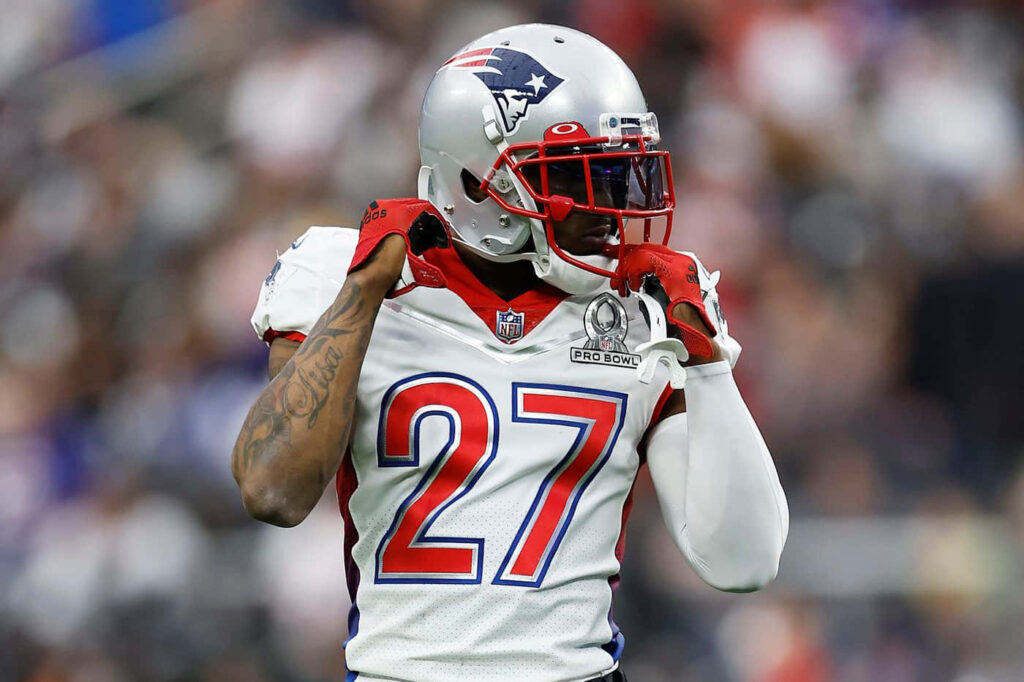 JC Jackson Action Wallpaper - New England Patriots Cornerback 27