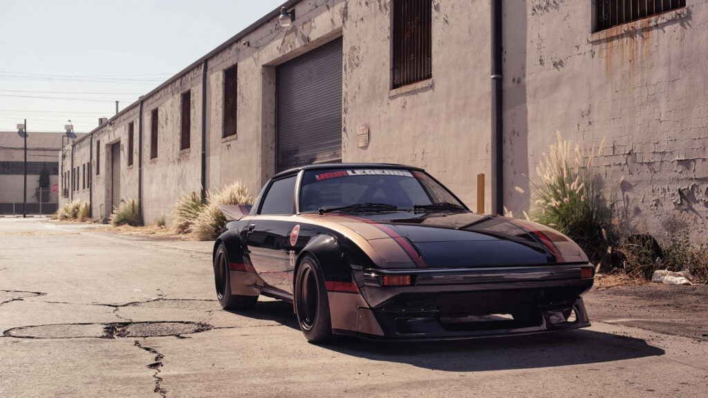 JDM Legends Roaming Amidst an Eerie Urban Landscape - Captivating 4K Background Shot Wallpaper