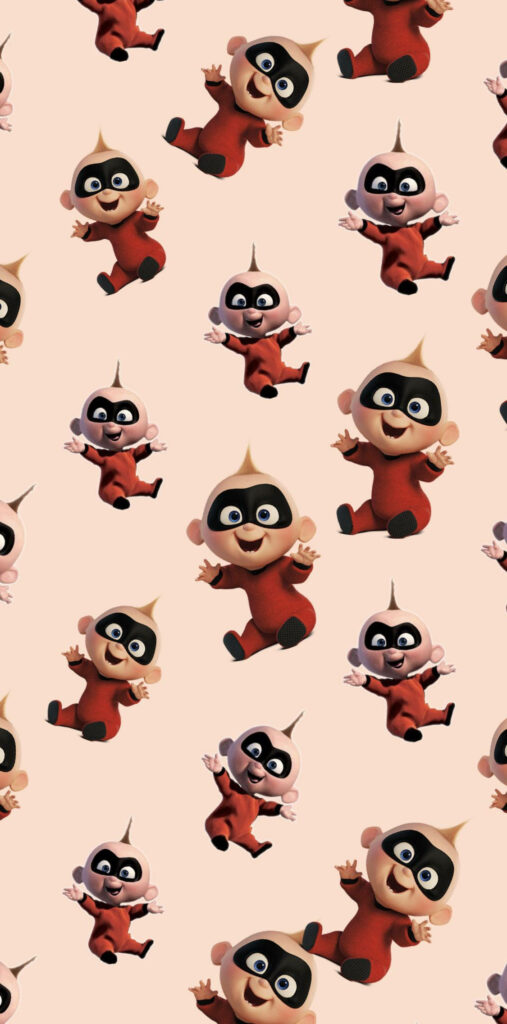 “Playful Jack-Jack Wallpaper Background: Adorable Superhero Patterns”