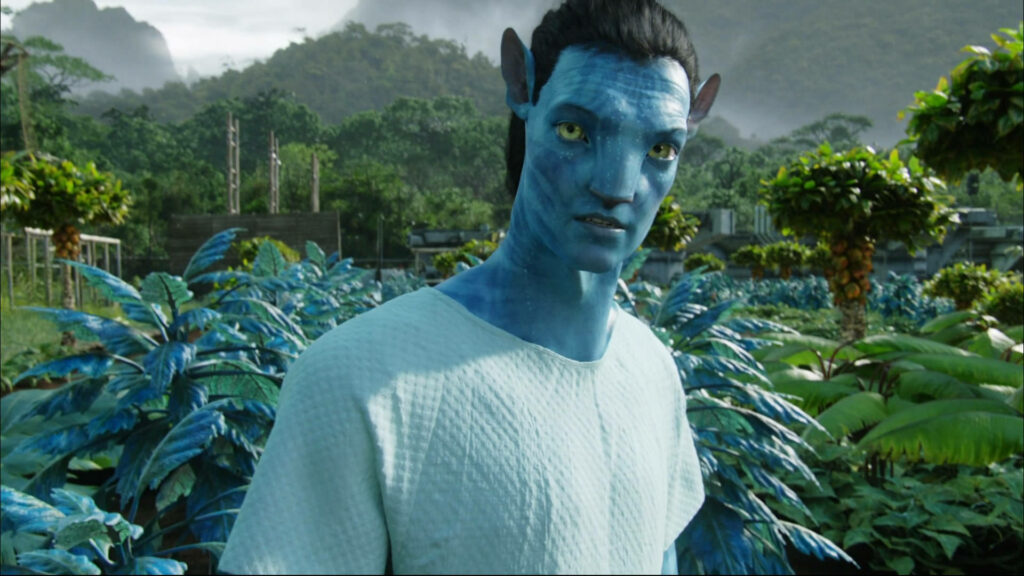 Jake Sully in Lush Forest - Vibrant Avatar Wallpaper Background