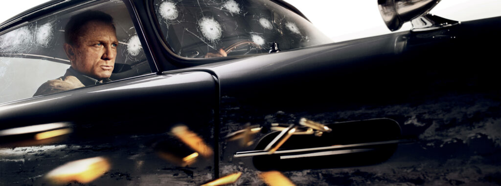 James Bond Wallpaper: Intense Scene from No Time To Die