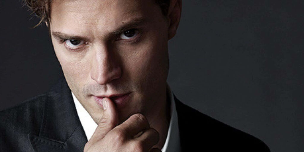 Jamie Dornan intense confident pose Hollywood actor portrait perfect wallpaper background