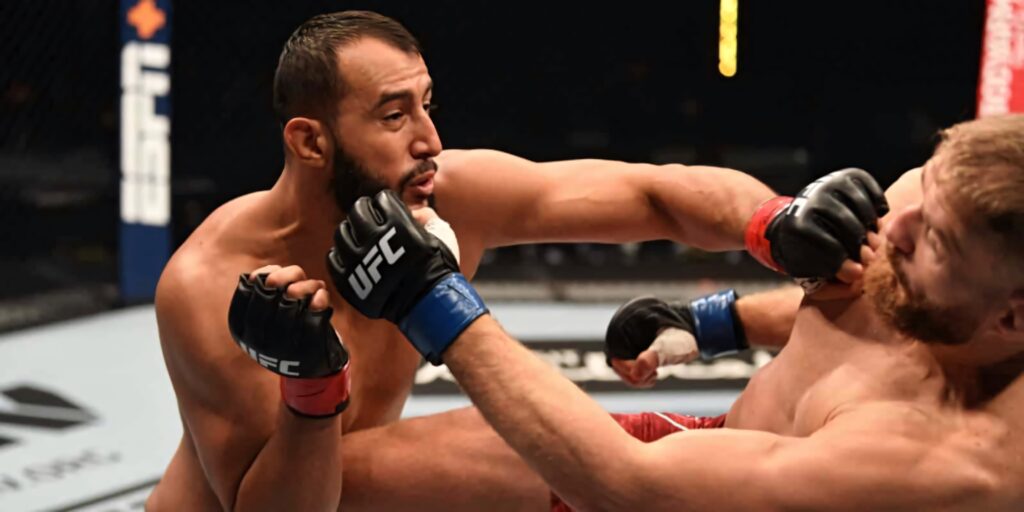 Jan Blachowicz vs Dominick Reyes UFC fight intense action dynamic movement octagon wallpaper