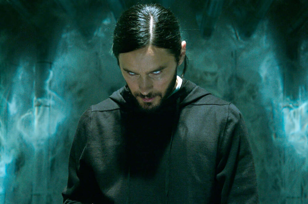 Jared Leto: Intense Wallpaper Background with Dramatic Glow Effects