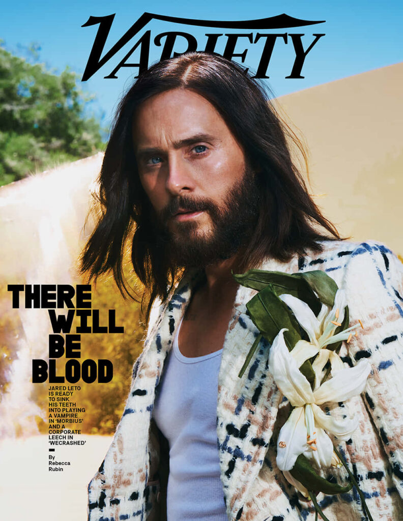 Stylish Jared Leto Wallpaper: Charismatic and Sophisticated Background