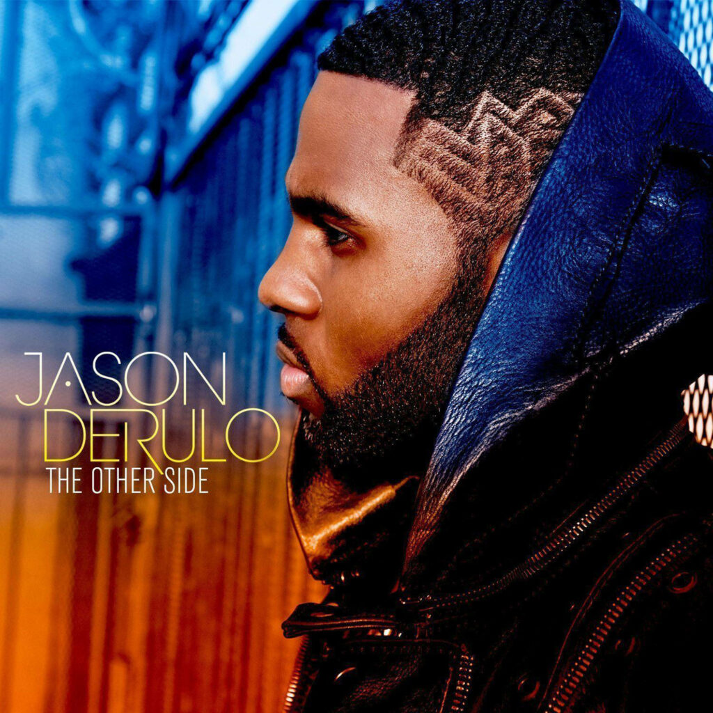 Jason Derulo profile with bold lighting and urban background The Other Side single cover wallpaper